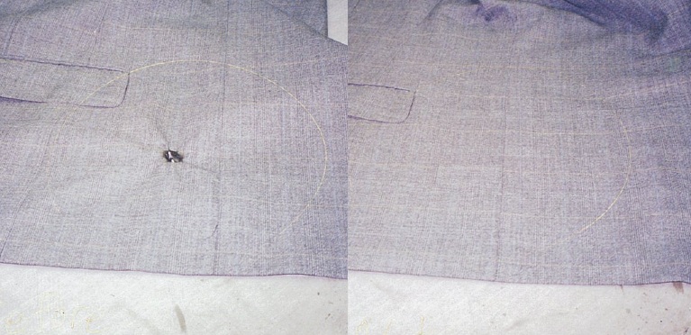 Before and after tailoring example 7