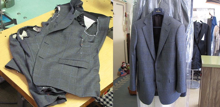 Before and after tailoring example 1